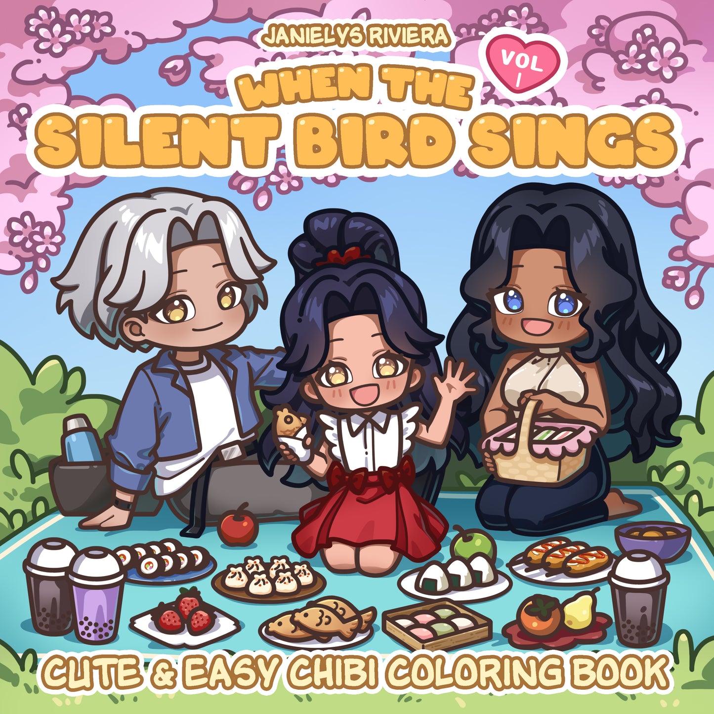 WTSBS Cute & Easy Chibi Coloring Book, Vol. 1