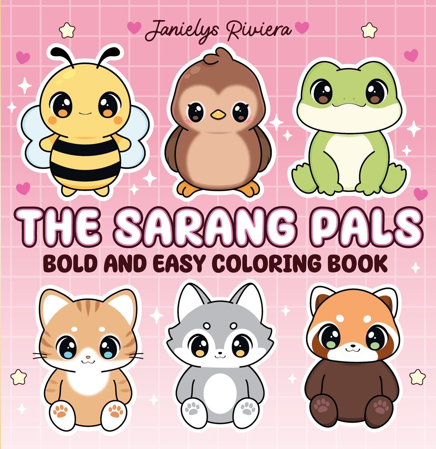 The Sarang Pals Bold & Easy Coloring Book, Vol. 1