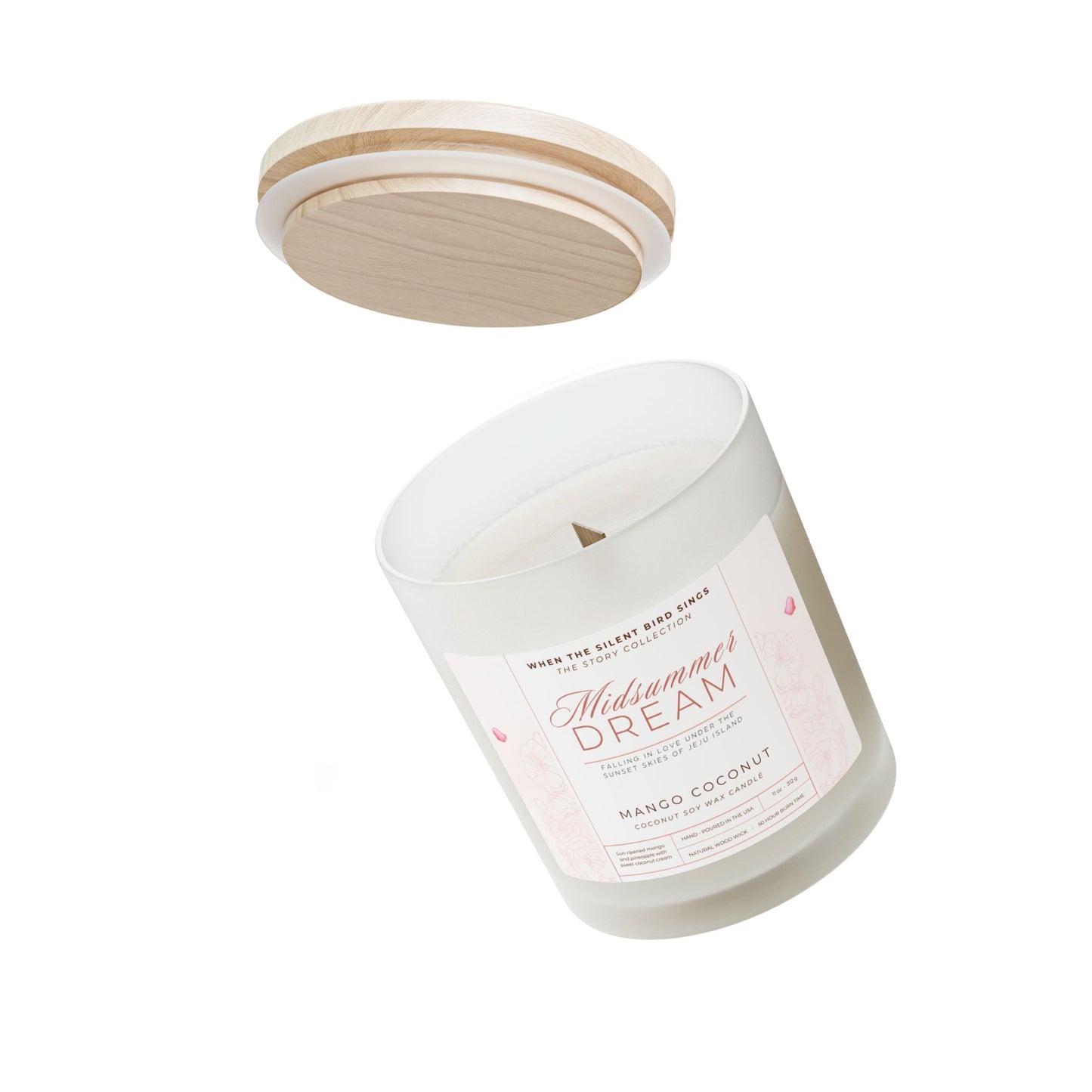 Midsummer Dream Mango Coconut Natural Candle, 11 oz.