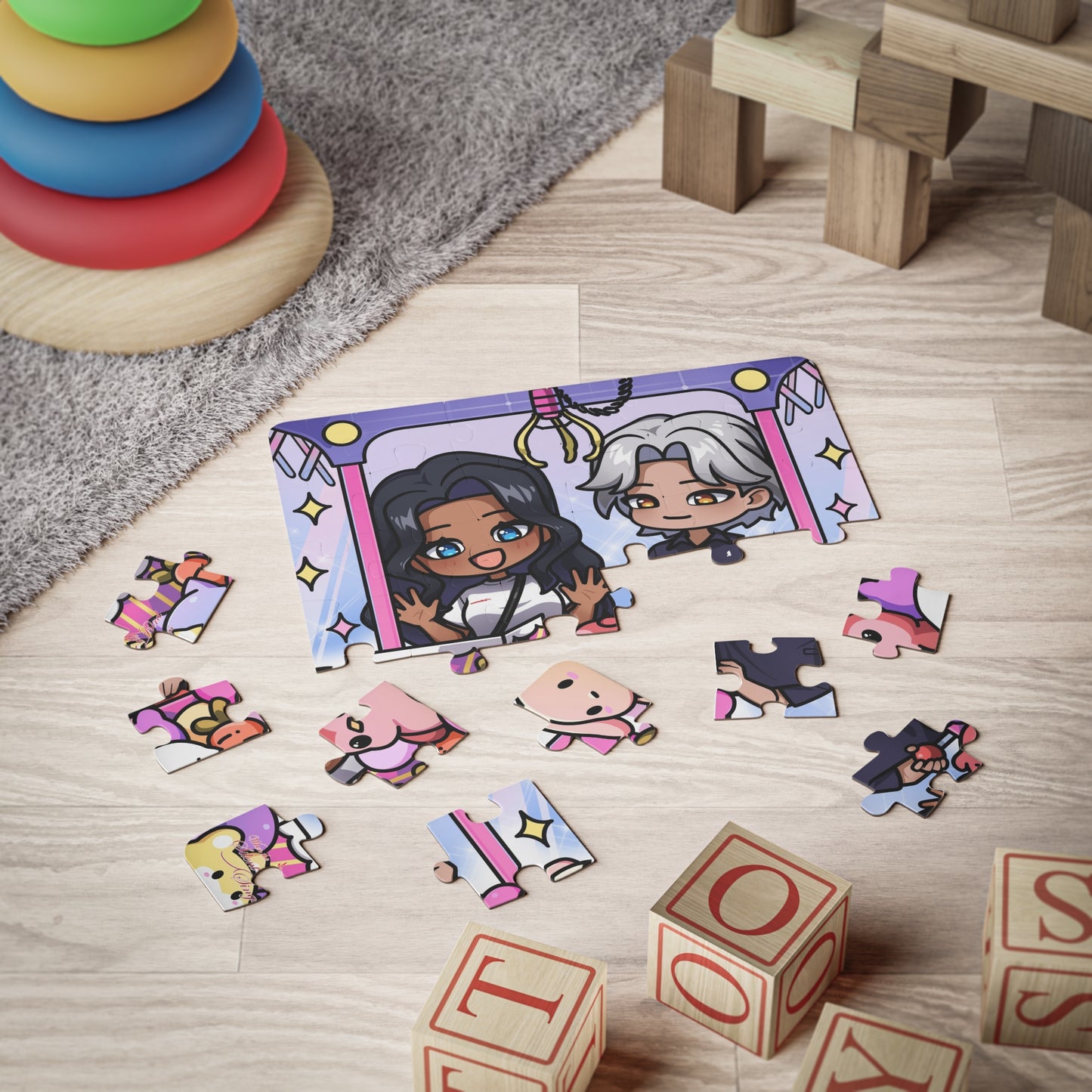 San & Jia Claw Machine 30 Piece Puzzle