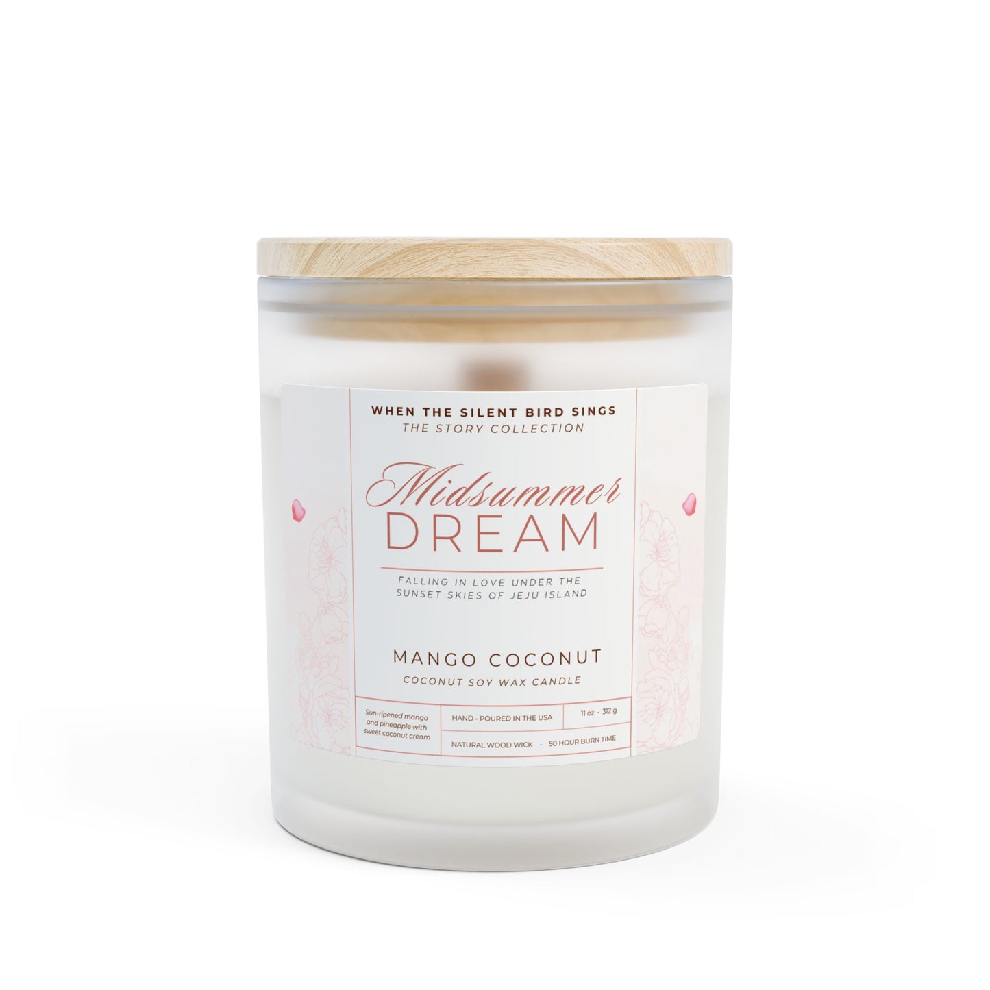 Midsummer Dream Mango Coconut Natural Candle, 11 oz.